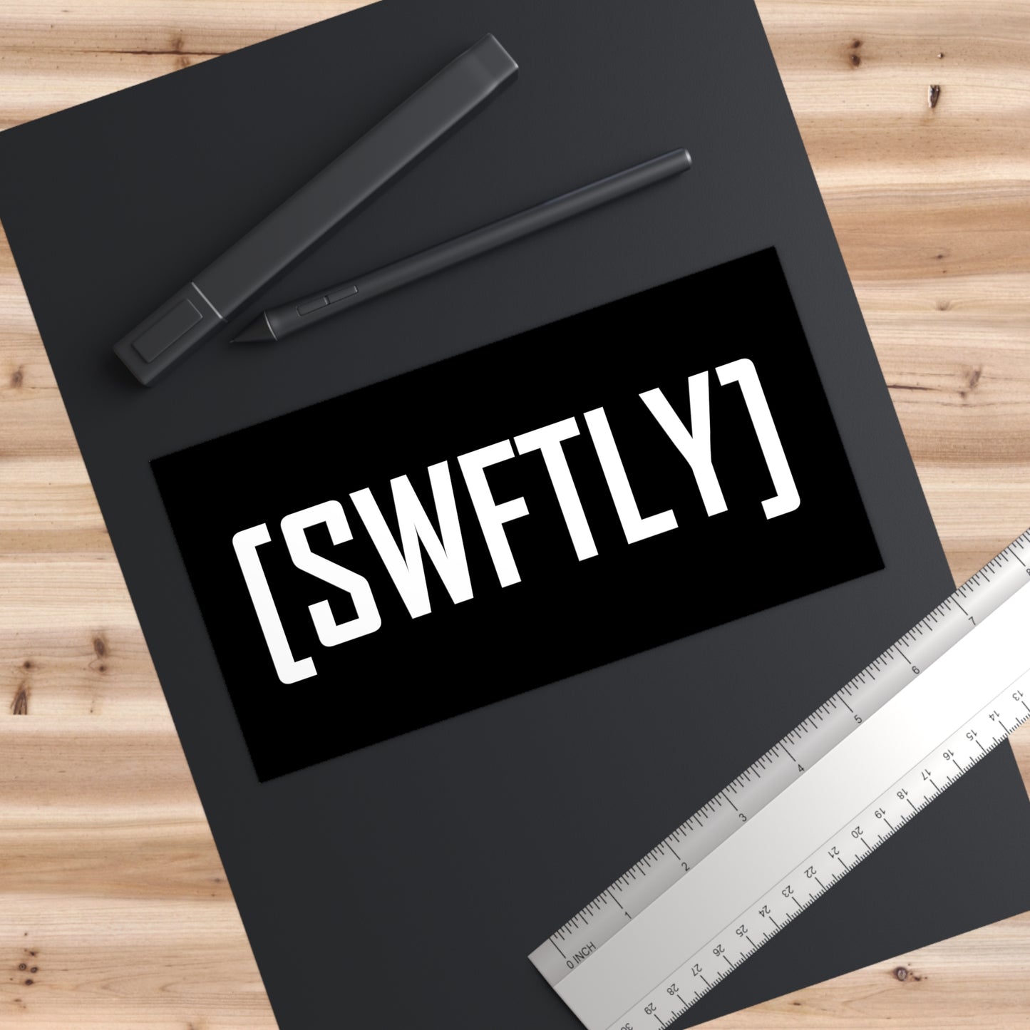 [SWFTLY] Sticker (Black)