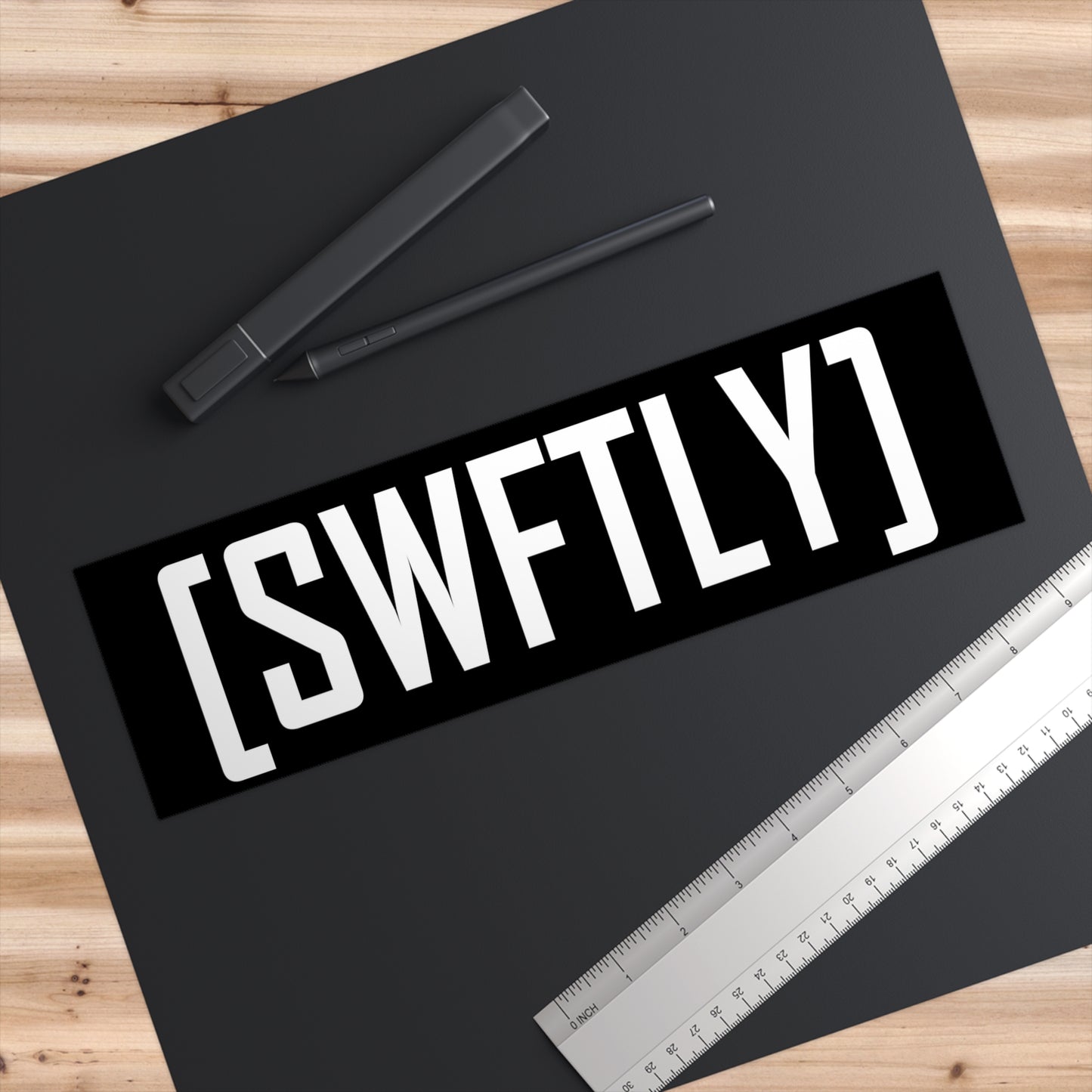 [SWFTLY] Sticker (Black)