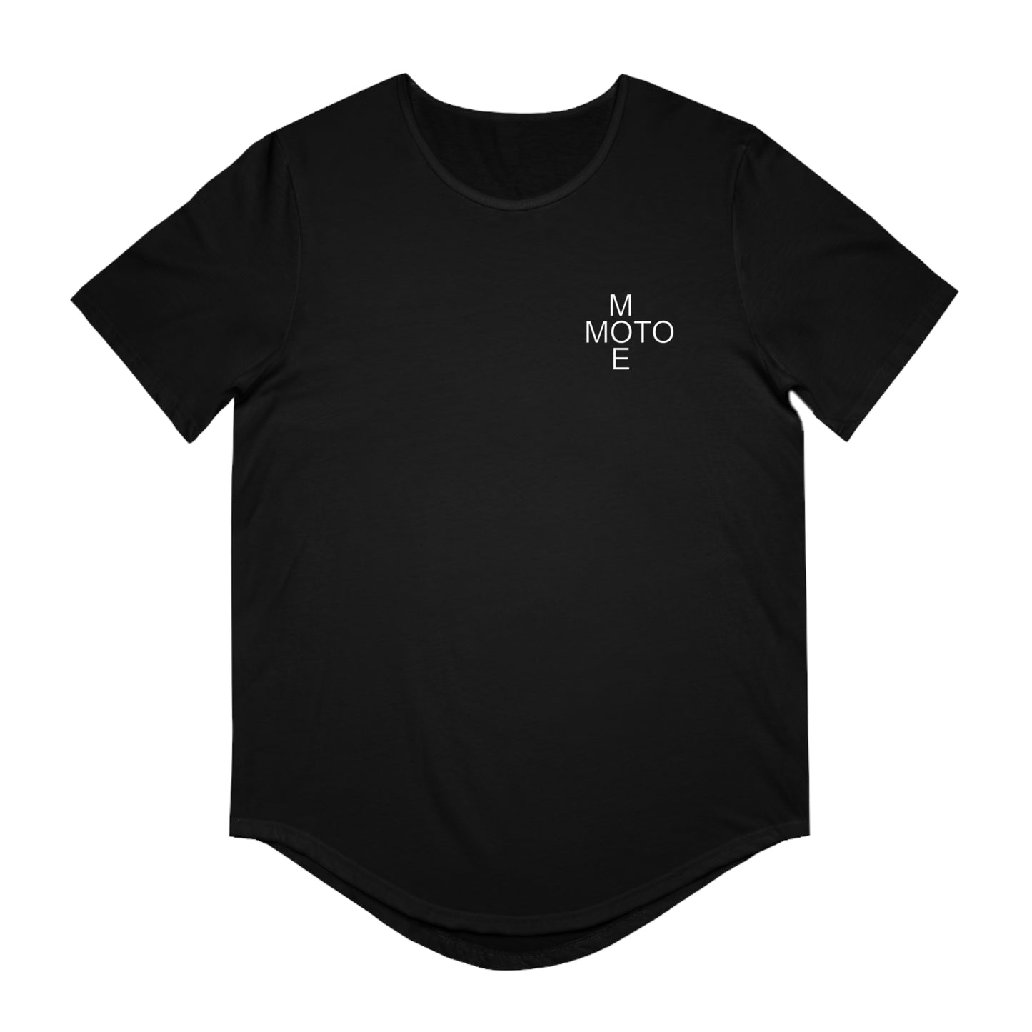 Moto Moe curved T-Shirt