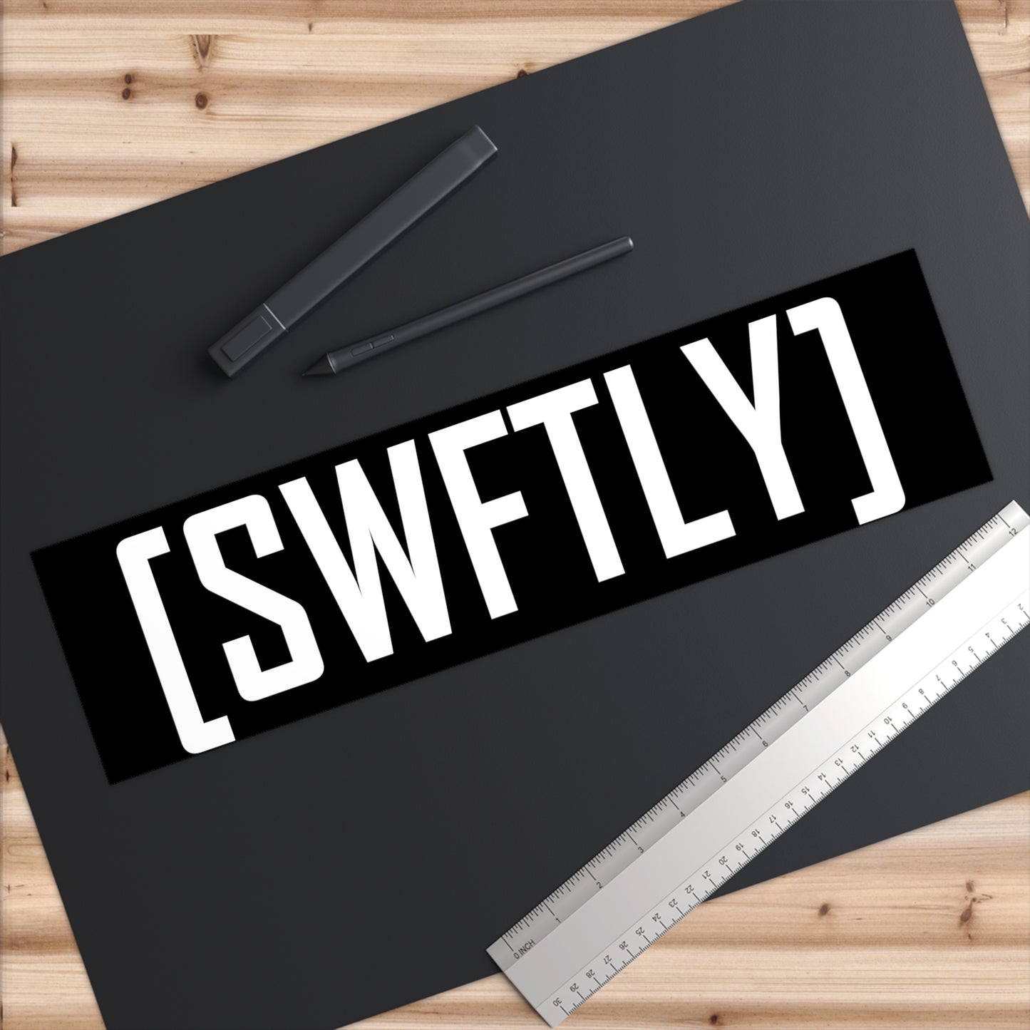 [SWFTLY] Sticker (Black)