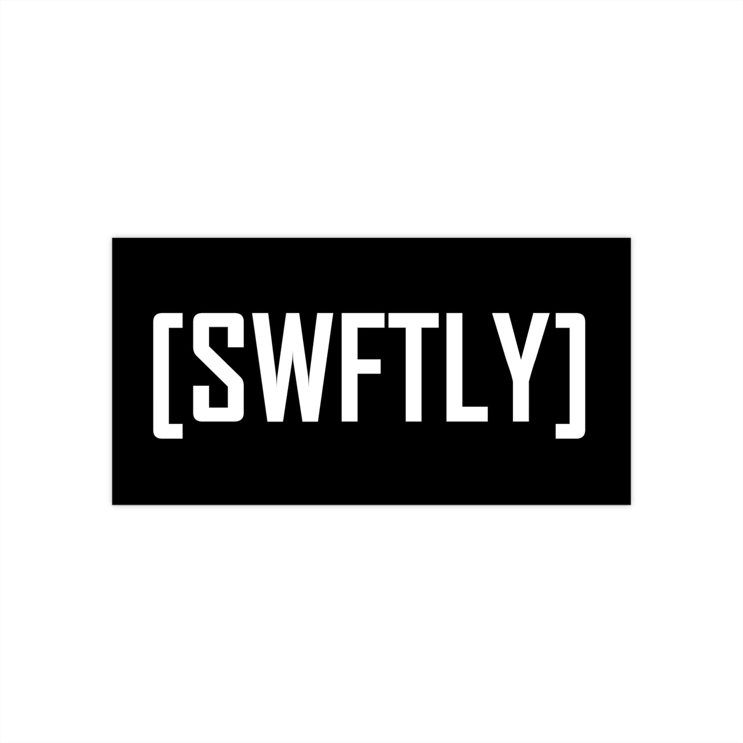 [SWFTLY] Sticker (Black)