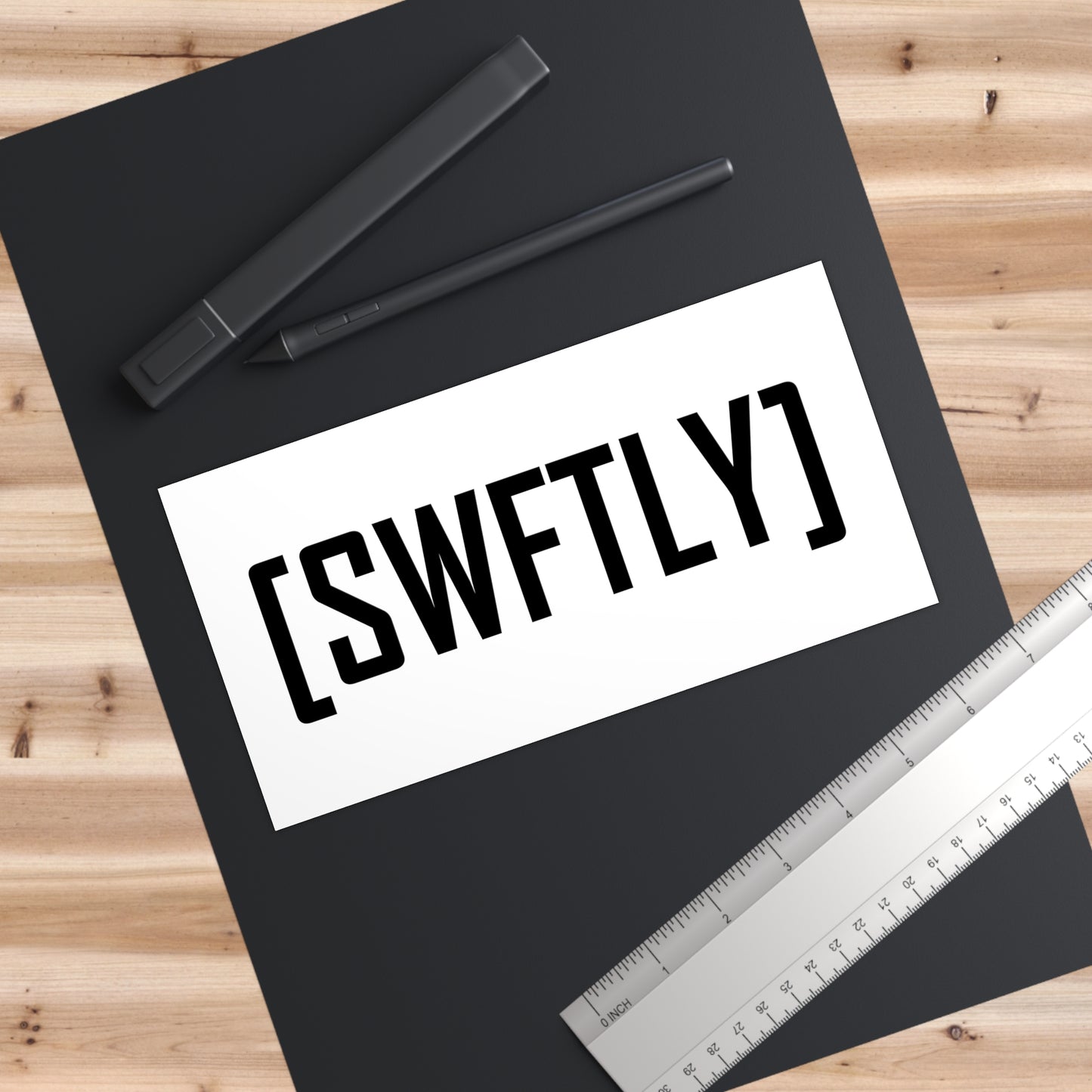 [SWFTLY] Sticker (White)