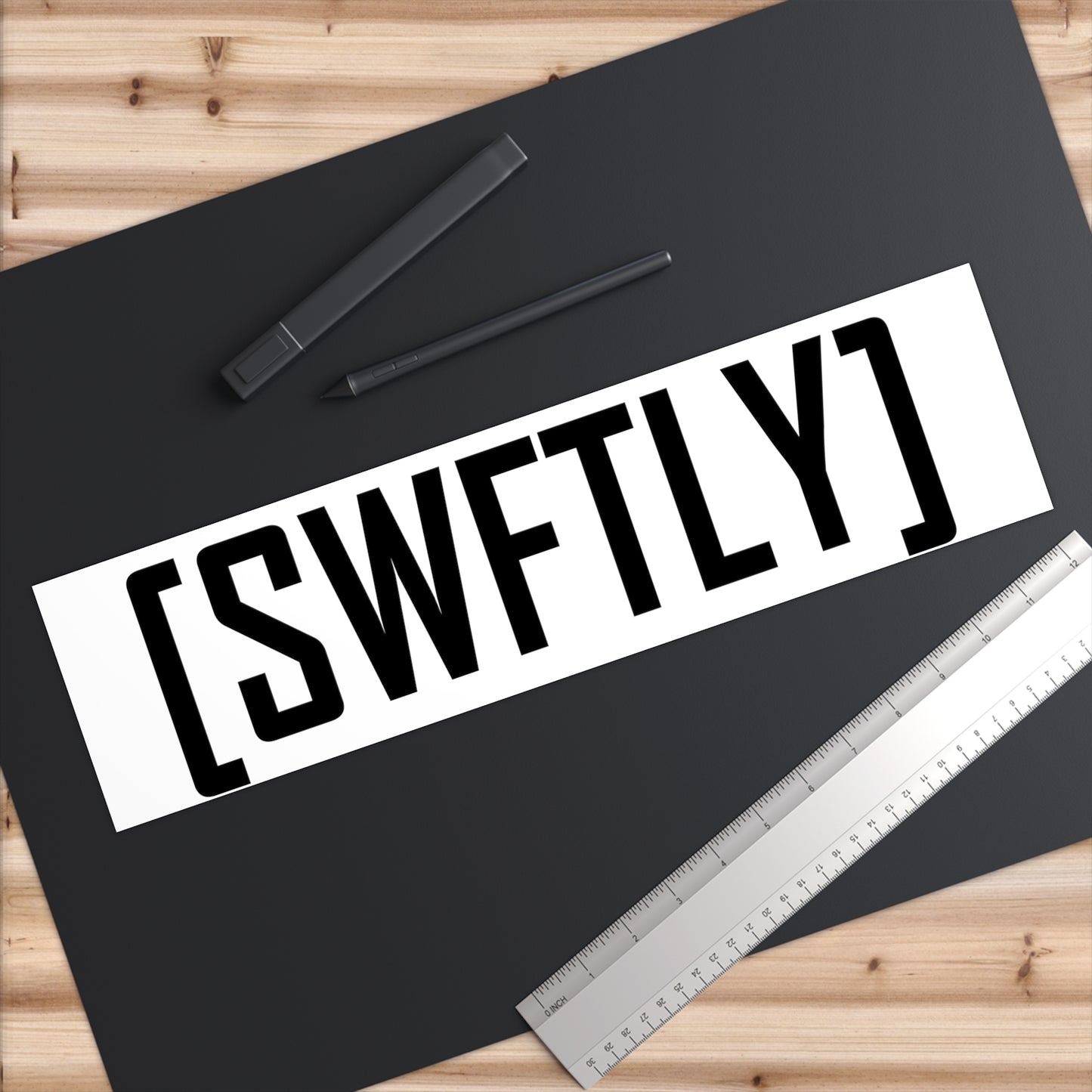 [SWFTLY] Sticker (White)