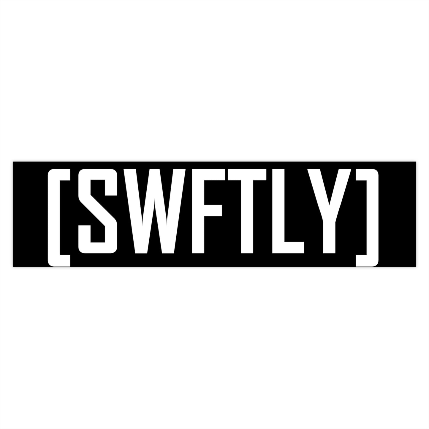 [SWFTLY] Sticker (Black)